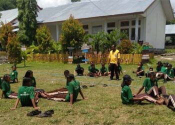 OSIS SMPN 3 Wulanggitang Selenggarakan Latihan Dasar Kepemimpinan