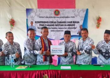 Bangun Sekretariat dan Balai Latihan Guru, PGRI Flotim Launching ‘Gerakan Donasi’