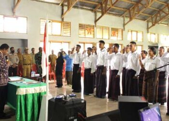 Lamapaha Lantik PKD Lebatukan,  Museng: Tunjukkan Kalian adalah OrangTerpilih !
