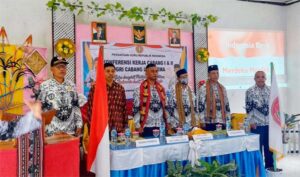 PGRI Cabang Lewolema Sukses Gelar Konferensi Kerja Cabang I dan II