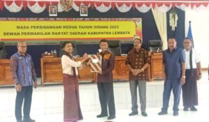 Pemkab Lembata Ajukan Ranperda Perubahan RTRW, Ini Sembilan Poin yang Jadi Dasarnya