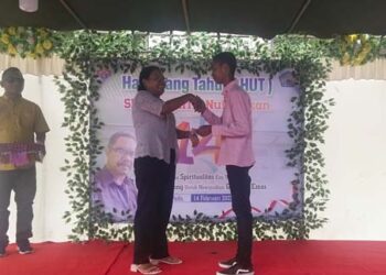 Meriah, Peringatan Ulang Tahun SMPN 2 Nubatukan ke-14 di Hari Valentine