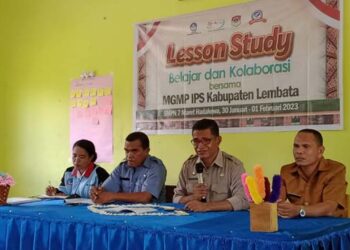 MGMP IPS/FOGIPSI Lembata Selenggarakan ‘Lesson Study’ di SMPN Tujuh Maret