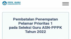 3.043 P1 Batal Diangkat Jadi PPPK Tahun Ini, Lihat Juga Link Pengumuman Kelulusan