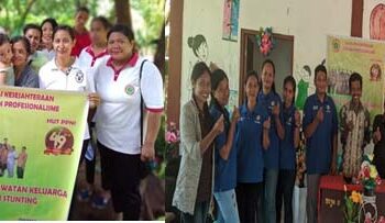 Peringati HUT ke-49, DPK PPNI Lato Gelar Penyuluhan HIV/AIDS dan Kaji Keperawatan Keluarga Perangi Stunting