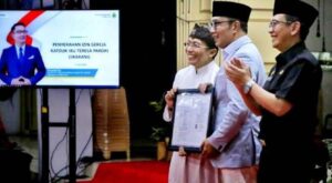 Akhirnya, Gubernur Ridwal Kamil Serahkan Izin Pembangunan Gereja Paroki Cikarang