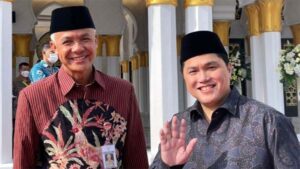 GP Ansor Sodorkan 4 Nama Cawapres untuk Ganjar, Indo Barometer Tawarkan Erick Tohir