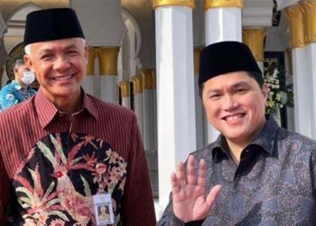 GP Ansor Sodorkan 4 Nama Cawapres untuk Ganjar, Indo Barometer Tawarkan Erick Tohir