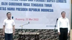 Gubernur Laiskodat Pertahankan Marianus Jawa dan Doris Rihi Jadi Penjabat Bupati