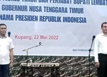 Gubernur Laiskodat Pertahankan Marianus Jawa dan Doris Rihi Jadi Penjabat Bupati