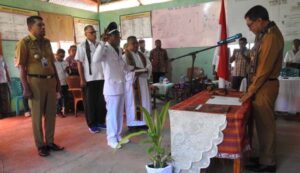 Lodovikus Tuwa Dilantik Jadi Penjabat Kades Ile Boli, Marsianus Jawa: Tuntaskan Masalah Stunting