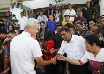 Puluhan Pendeta Kristen Hadiri Open House Ganjar di Tawangmangu, Pendeta Japarlin: Rasanya Plong !