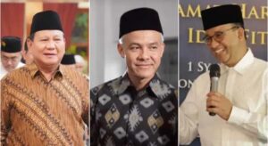 Survei IndoStrategi: Elektabilitas Prabowo Subianto Kalahkan Ganjar Pranowo dan Anies Baswedan