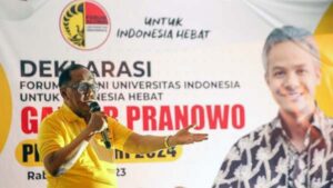 Forum Alumni UI Deklrasi Dukung Ganjar, Gembong: Warga Jakarta Ingat Apa yang Sudah Dilakukan Anies Baswedan