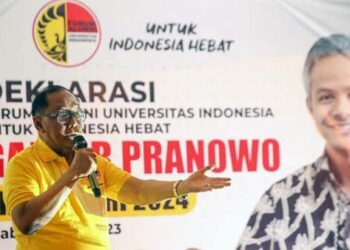 Forum Alumni UI Deklrasi Dukung Ganjar, Gembong: Warga Jakarta Ingat Apa yang Sudah Dilakukan Anies Baswedan