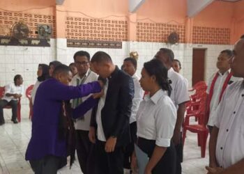 Making Lantik Pengurus IAKMI Cabang Alor, Yohanis Djahari Jadi Ketua