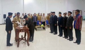 5 Jam Sebelum Berhenti, Marsianus Jawa Lantik 1 Kaban dan 6 Kadis, Apol ke Disporabud, Ansel ke Perpustakaan