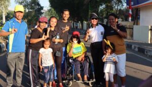 Kapolres Lembata Buka Car Free Day dalam Rangka Menyongsong HUT Bhayangkara ke-77