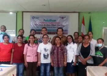 Kader Posyandu Ikut Pelatihan Pemberian Vitamin  A dan Obat Cacing