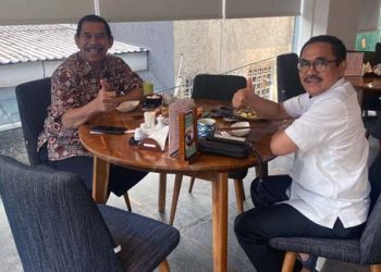 Relawan Mitra Ganjar Terus Bergerak, Ketum Temui Jubir PPP Donie Tokan