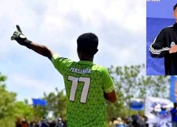 Labi Namang Jadi Pahlawan Persebata Lembata Singkirkan Persematim Manggarai Timur di ETMC XXXII 2023 Rote Ndao