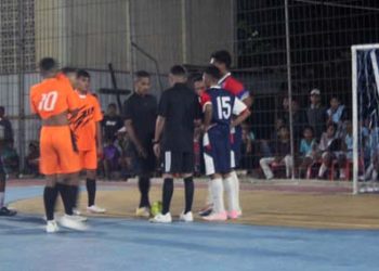 Turnamen Futsal PKRW Kategori OMK Masuki Babak Knock Out, Delapan Tim Siap Rebut Tiket Semifinal