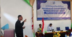 Ketua PGRI Flores Timur Paparkan 10 Pokok Pikiran tentang Transformasi Pendidikan