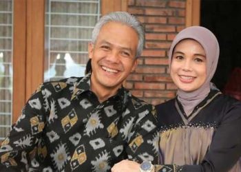 Atikoh Ganjar dan Gaya Menari