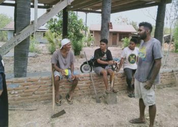 Peringati Sumpah Pemuda Ke-95, Komunitas Muda Petuntawa Gelar Bakti Bersama