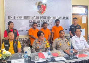 Tiga Predator Seks di Lembata Diciduk Polisi, Kapolres Vivick Tjangkung: Ini Sangat Biadab dan tidak Bermoral