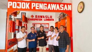 Tingkatkan Kualitas Pengawas Pemilu, Anggota Bawaslu NTT Kunjungi Bawaslu Lembata