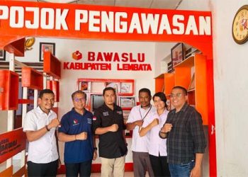 Tingkatkan Kualitas Pengawas Pemilu, Anggota Bawaslu NTT Kunjungi Bawaslu Lembata