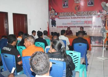 Jelang Kampanye dan Pendistribusian Logistik, Bawaslu Lembata Gelar Rakor Pembinaan Panwaslu Kecamatan