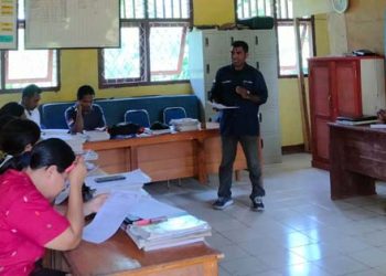 Civitas SDI Labe Racang Dali Apresiasi Program Penelitian Kerjasama PKO Mabar dan Unika Santu Paulus Ruteng