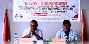 Optimalkan Fungsi dan Peran Humas Panwaslu Kecamatan, Bawasalu Lembata Gelar Rakor