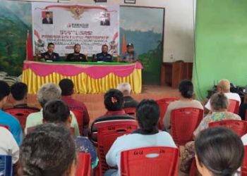 Bawaslu Lembata Gelar Edukasi Kepemiluan di Karangora