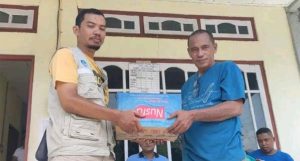 GGD Flotim Salurkan Bantuan Kemanusiaan untuk Korban Erupsi Lewotobi