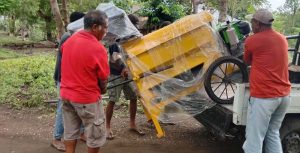 BM Sonata Dapat Bantuan Mesin Pipil Jagung dari Soeleman Hamzah