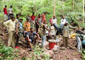 Atasi Kekeringan di Lahan Padi dan Jagung, Pemdes Dawataa Danai Pemasangan IrigasiAir Kali ke Lahan Petani