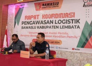 Jelang Distribusi Logistik Ke Kecamatan; Bawaslu Gelar Rapat Kordinasi Pengawasan Logistik