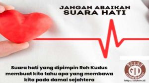 Suara Hati sebagai Ruang Suci Tentukan Pilihan