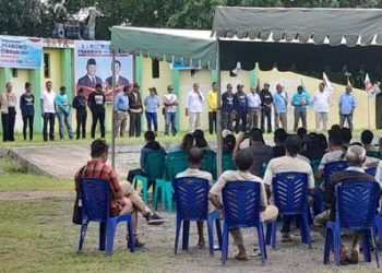 Bawaslu Lembata Awasi Langsung  Kampanye Rapat Umum Perdana di Kecamatan Nubatukan
