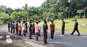 Siswa Kelas X SMAS Sesado Hokeng Antusias Ikut Pramuka