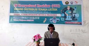 Siswa Teknik Ketenagalistrikan, SMK Negeri 1 Ile Ape Gelar UKK Bersama Gemapdekabe Semarang