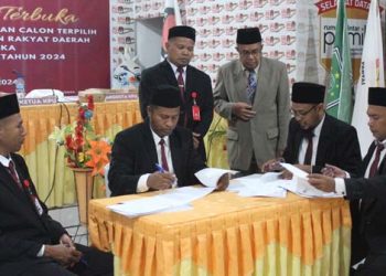 KPU Sikka Tetapkan Perolehan Kursi dan Calon Terpilih; 12 Parpol Lolos ke Kulababong, 4 Parpol Belum Berhasil