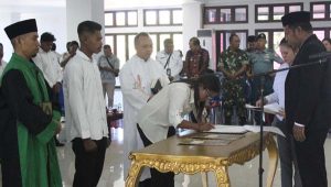 105 PPK Pilkada Sikka Dilantik, 67 Wajah Lama,  38 Pendatang Baru