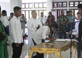 105 PPK Pilkada Sikka Dilantik, 67 Wajah Lama,  38 Pendatang Baru