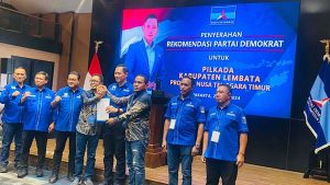 Demokrat Lembata Usung Marsianus Jawa – Paskalis Laba, Nus Jawa Mohon Restu Lewotanah – Leu Au dan Pau Toda