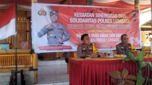 Kapolres Lembata Jumpa Media, Akun Palsu Medsos Jadi Sorotan