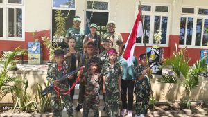 Dominan Pernak-Pernik TNI di Carnaval Agustusan, SDK La Mennais Terinspirasi Herman Fernandez